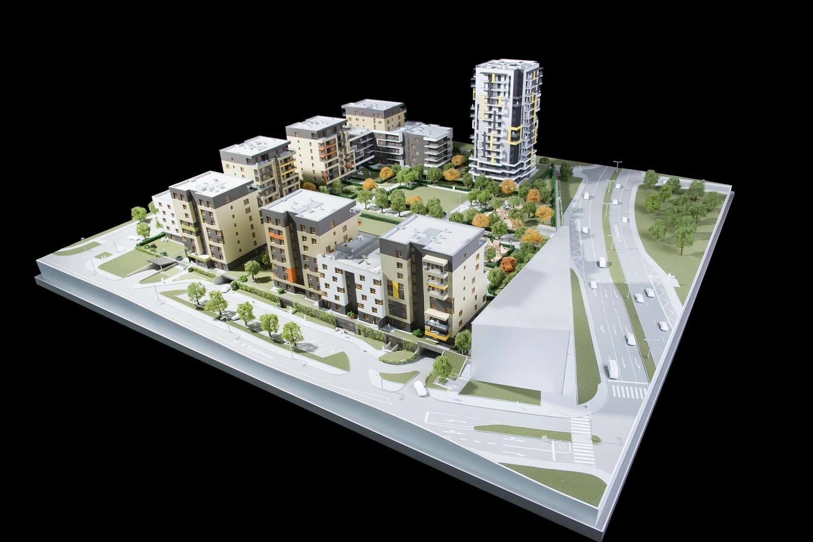 Architektur- und Stadtmodell zur räumlichen Darstellung