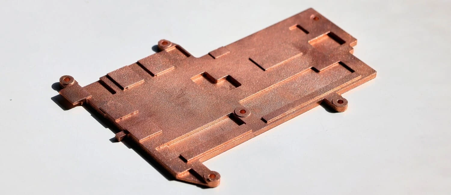 Additiv gefertigte Kupferbauteile