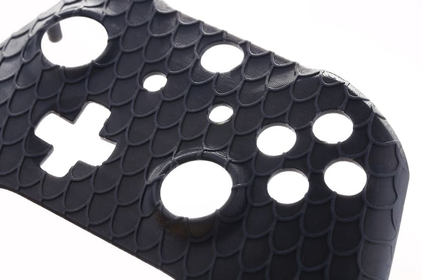 ULTRA TOUGH RESIN BLUE campione di materiale